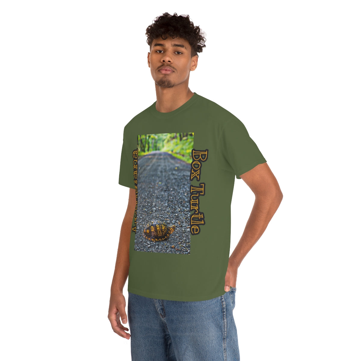 Unisex Louisiana Box Turtle Heavy Cotton Tee