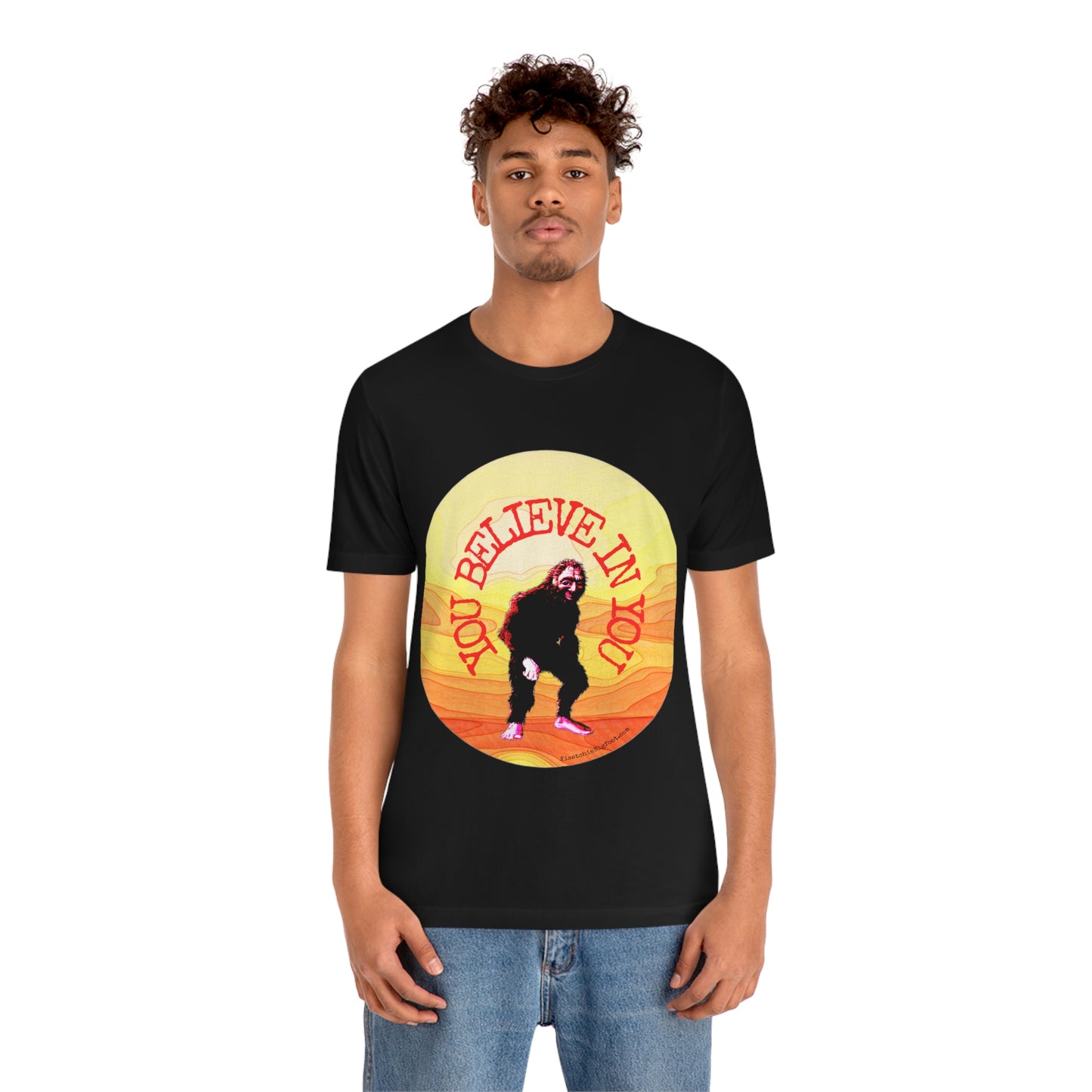 Bigfoot's Believe in You Unisex Jersey Tee