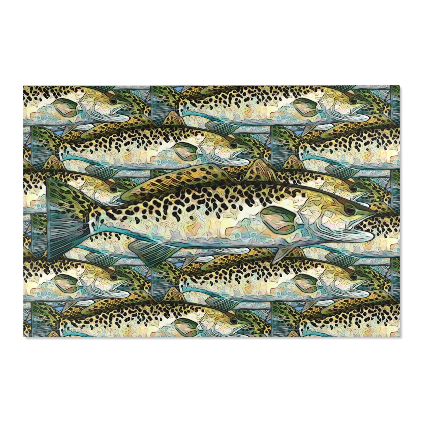 Speckled Trout Area Rugs