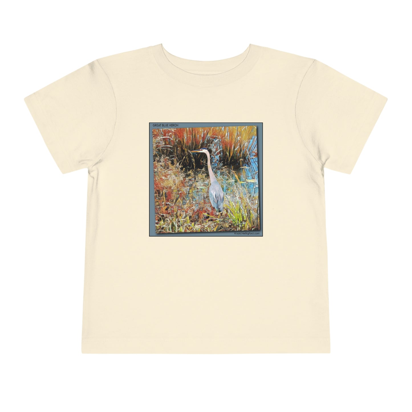 Great Blue Heron Toddler T-Shirt