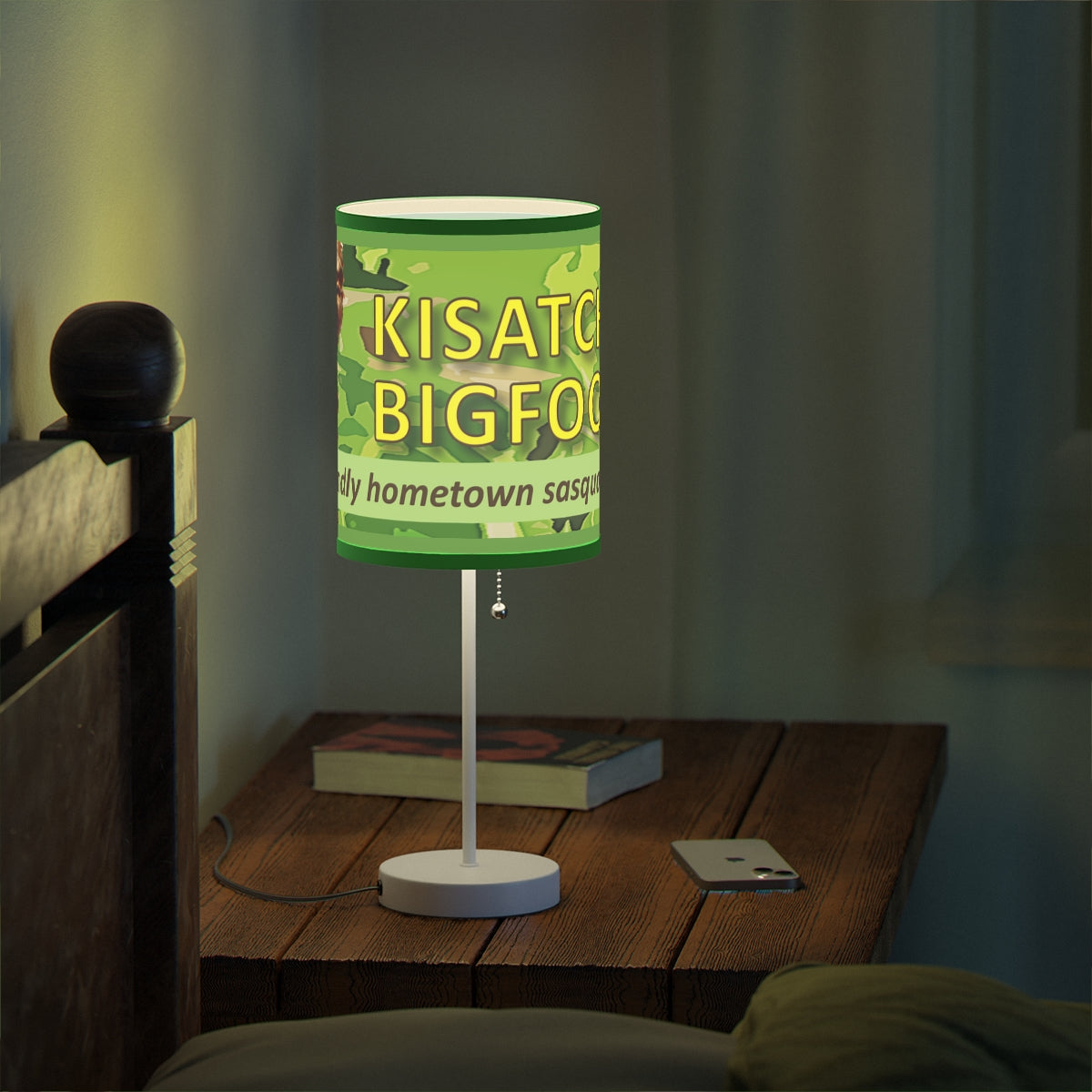 Kisatchie Bigfoot Lamp on a Stand