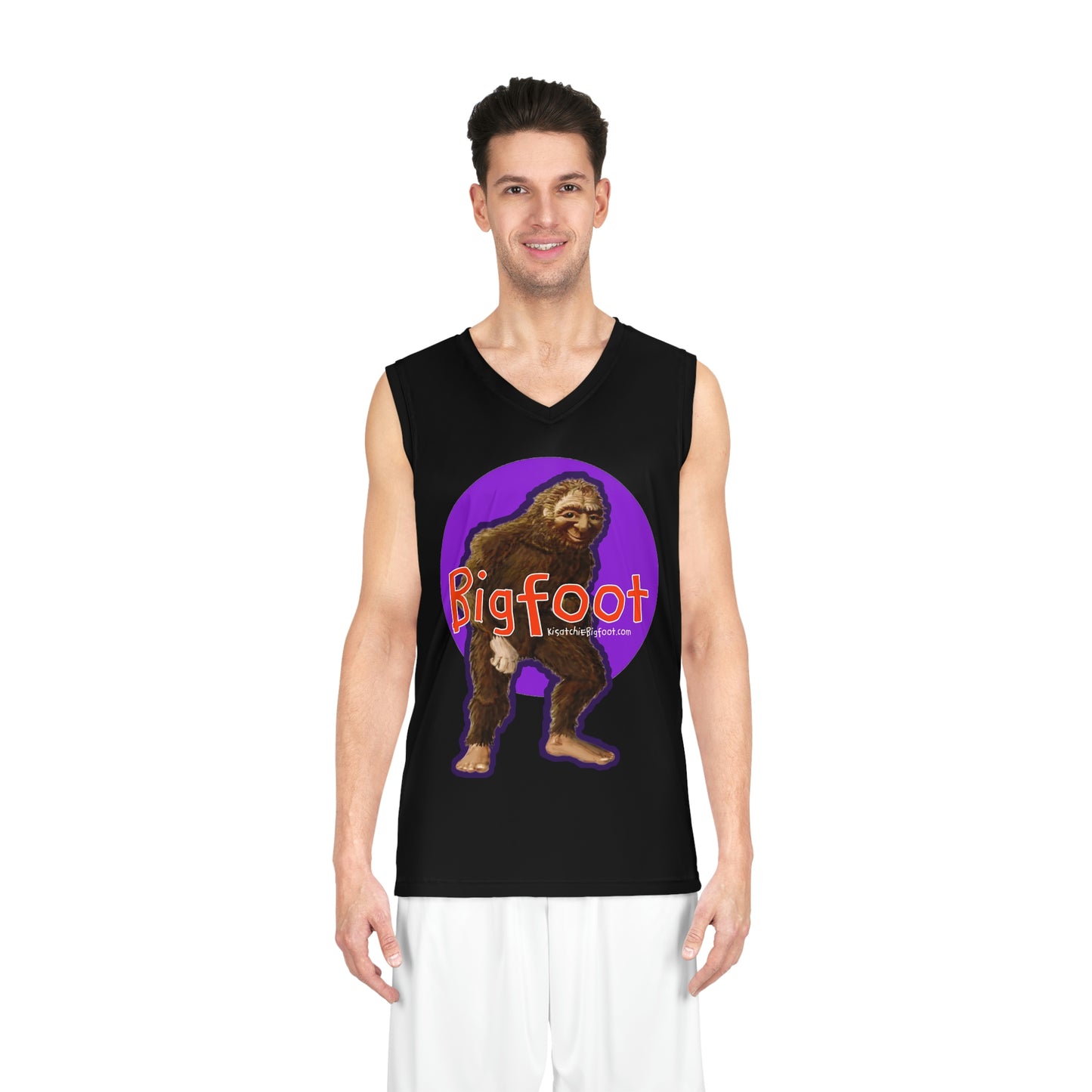 Bigfoot Black Basketball Jersey