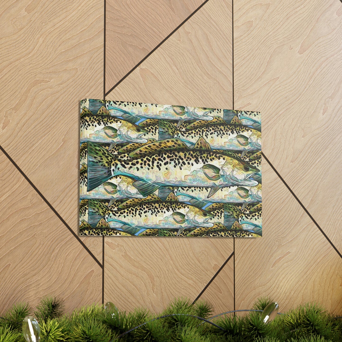 Speckled Trout Canvas Gallery Wraps