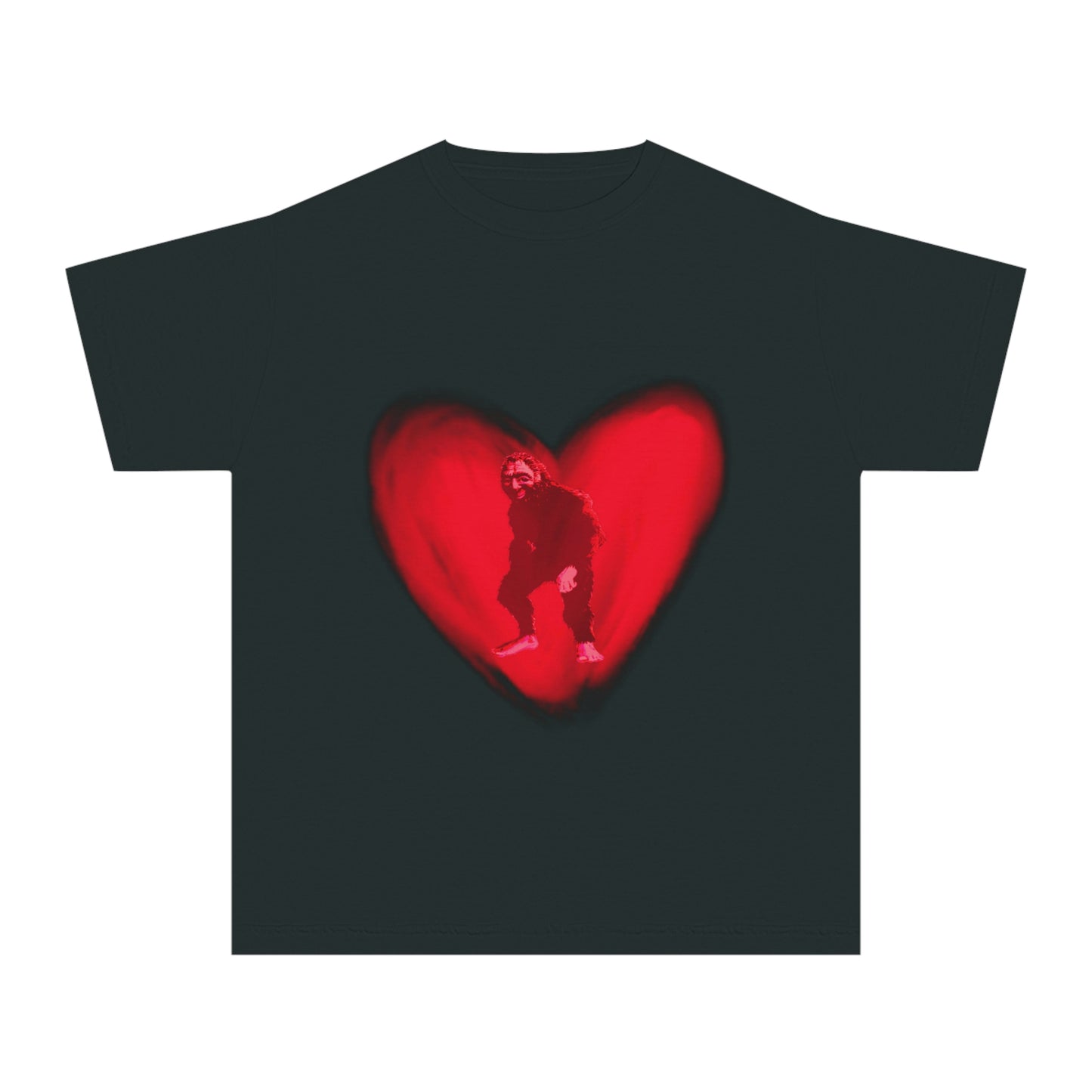 Youth Bigfoot in My Heart Tee