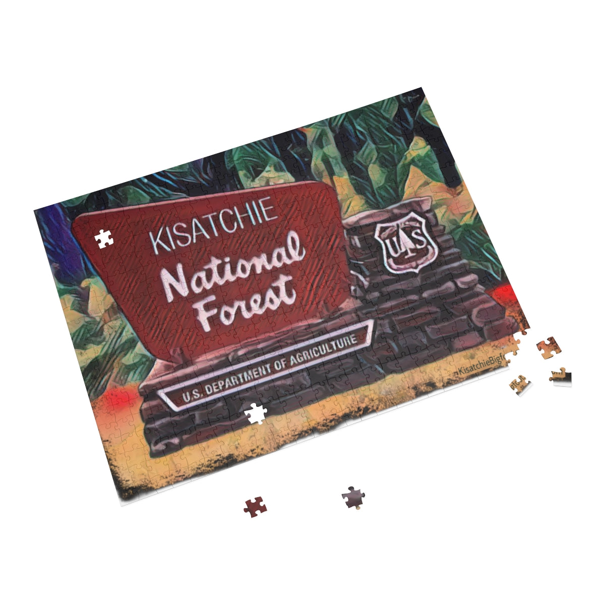 Kisatchie National Forest Puzzle (4 Sizes)