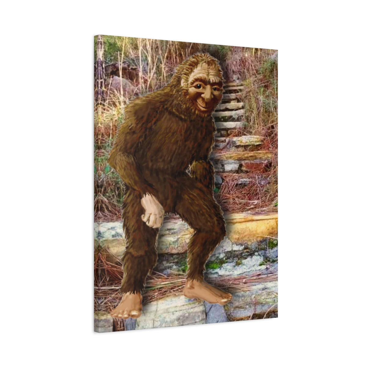 Bigfoot at Longleaf Vista Vertical Canvas