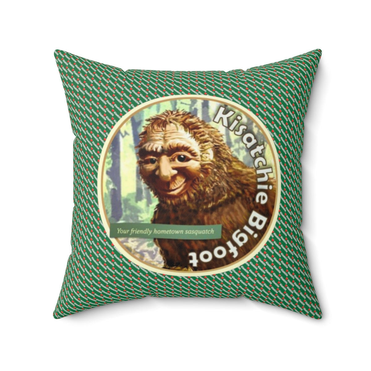 Square Kisatchie Bigfoot Pillow