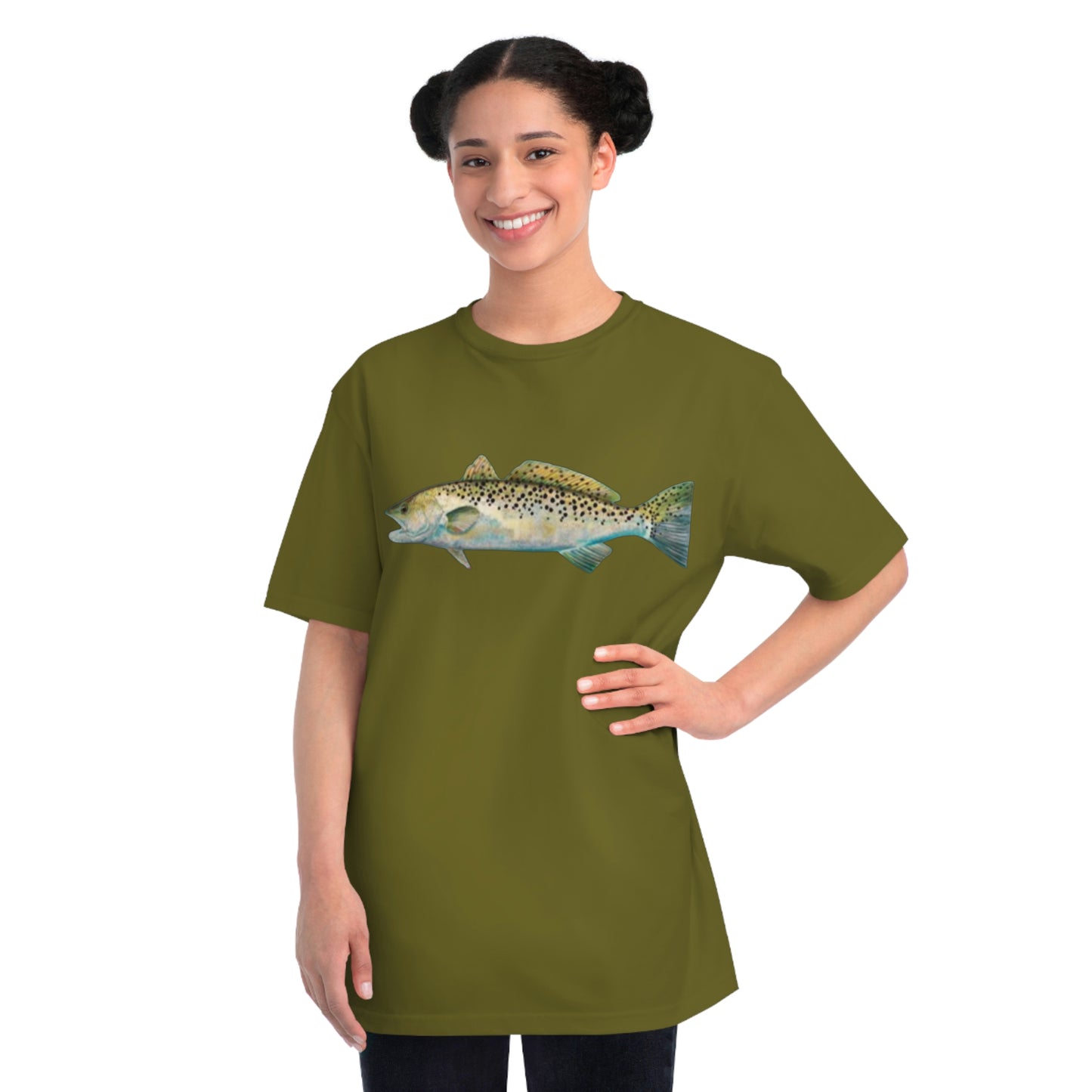 Organic Unisex Speckled Trout T-Shirt