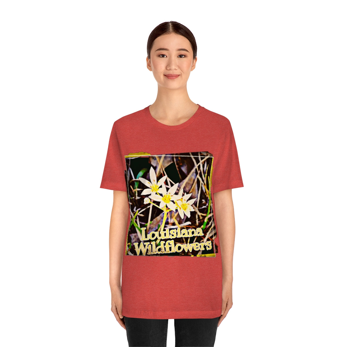 Louisiana Wildflowers Jersey Tee