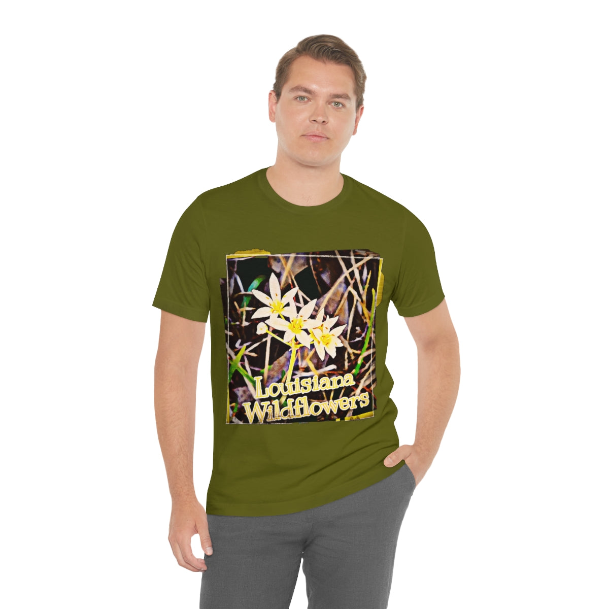 Louisiana Wildflowers Jersey Tee