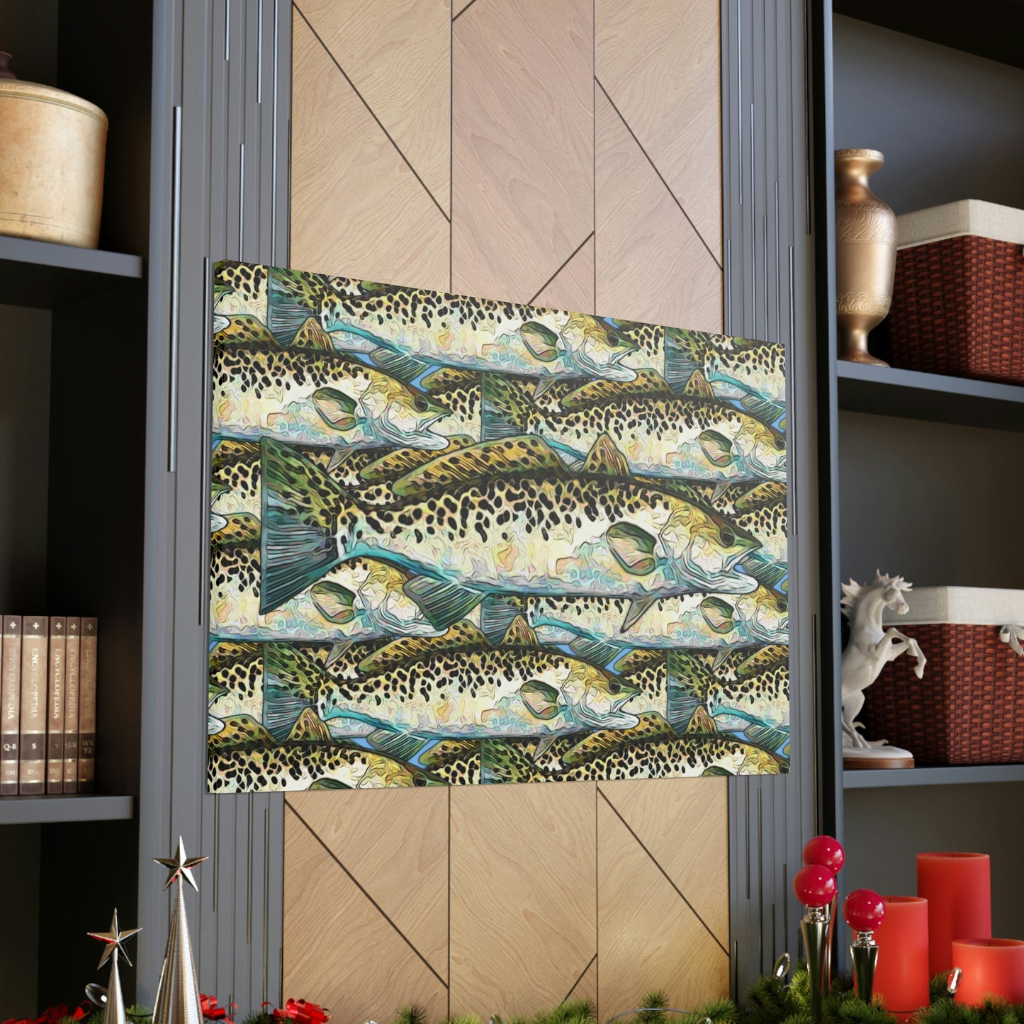 Speckled Trout Canvas Gallery Wraps