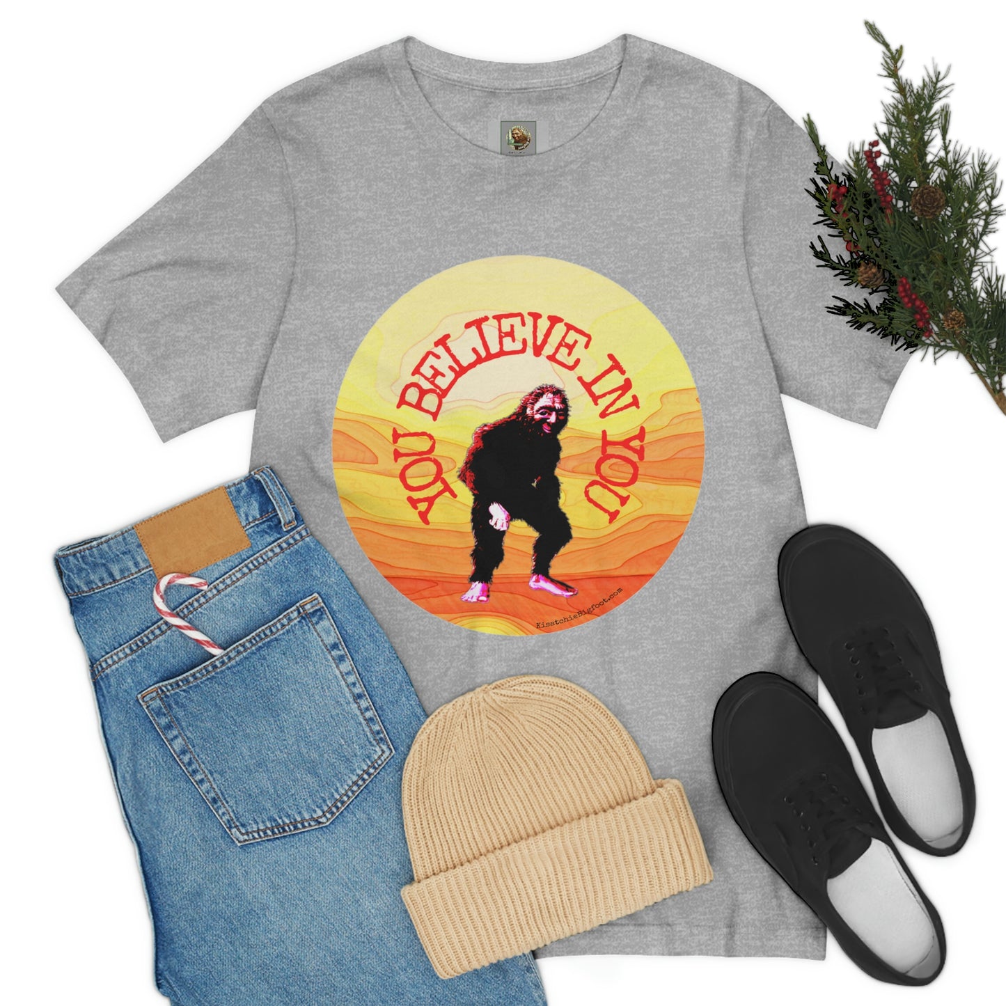 Bigfoot's Believe in You Unisex Jersey Tee