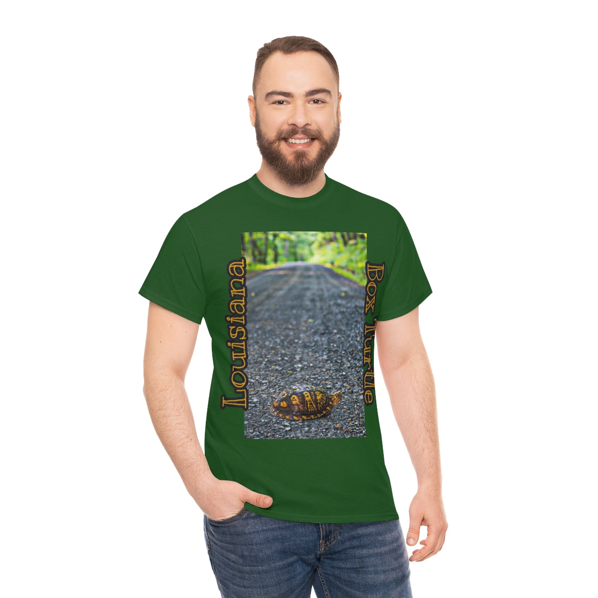 Unisex Louisiana Box Turtle Heavy Cotton Tee