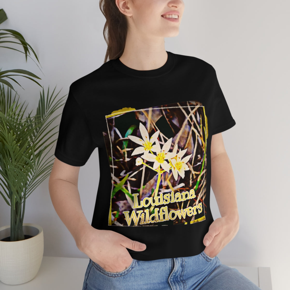 Louisiana Wildflowers Jersey Tee