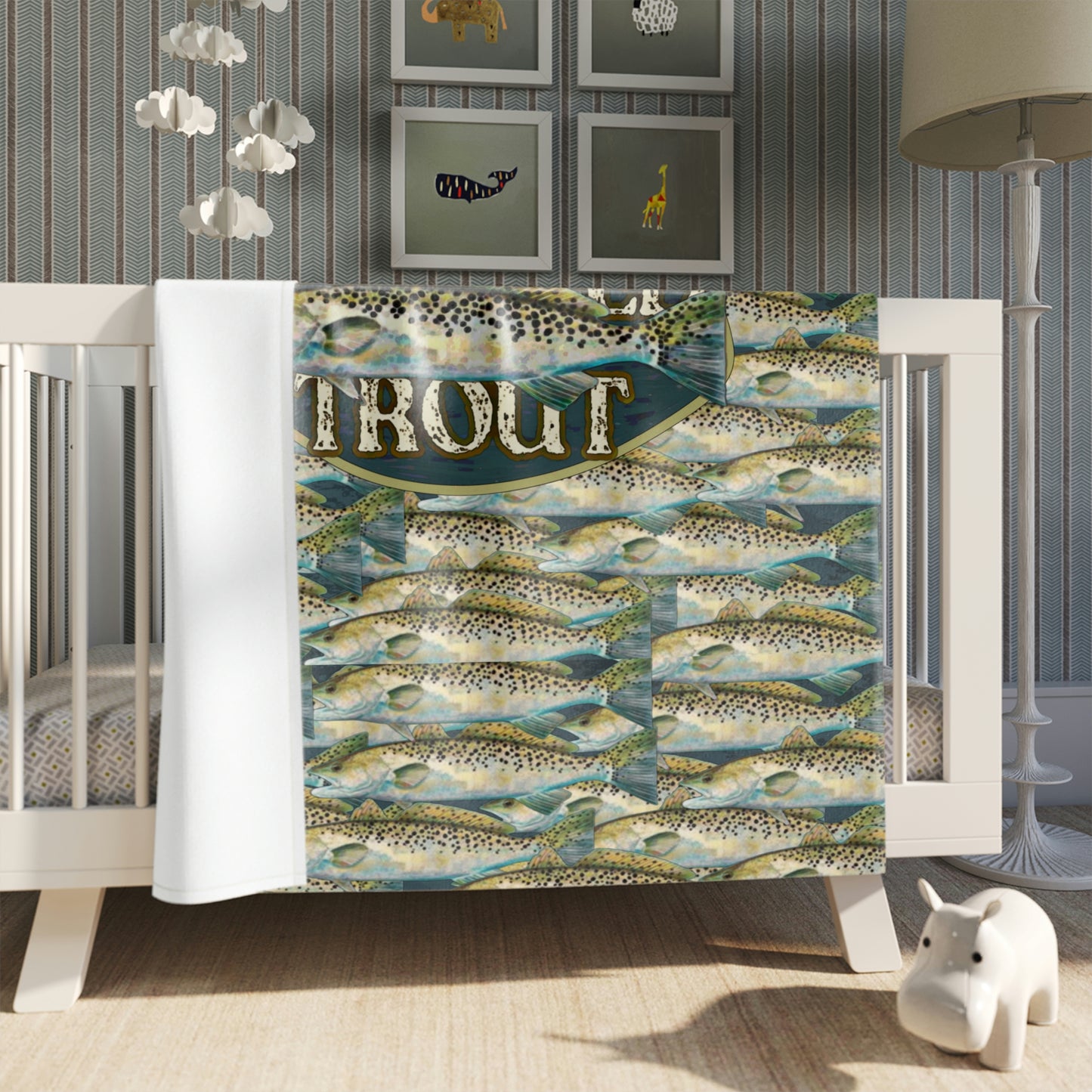 Speckled Trout Throw Blanket