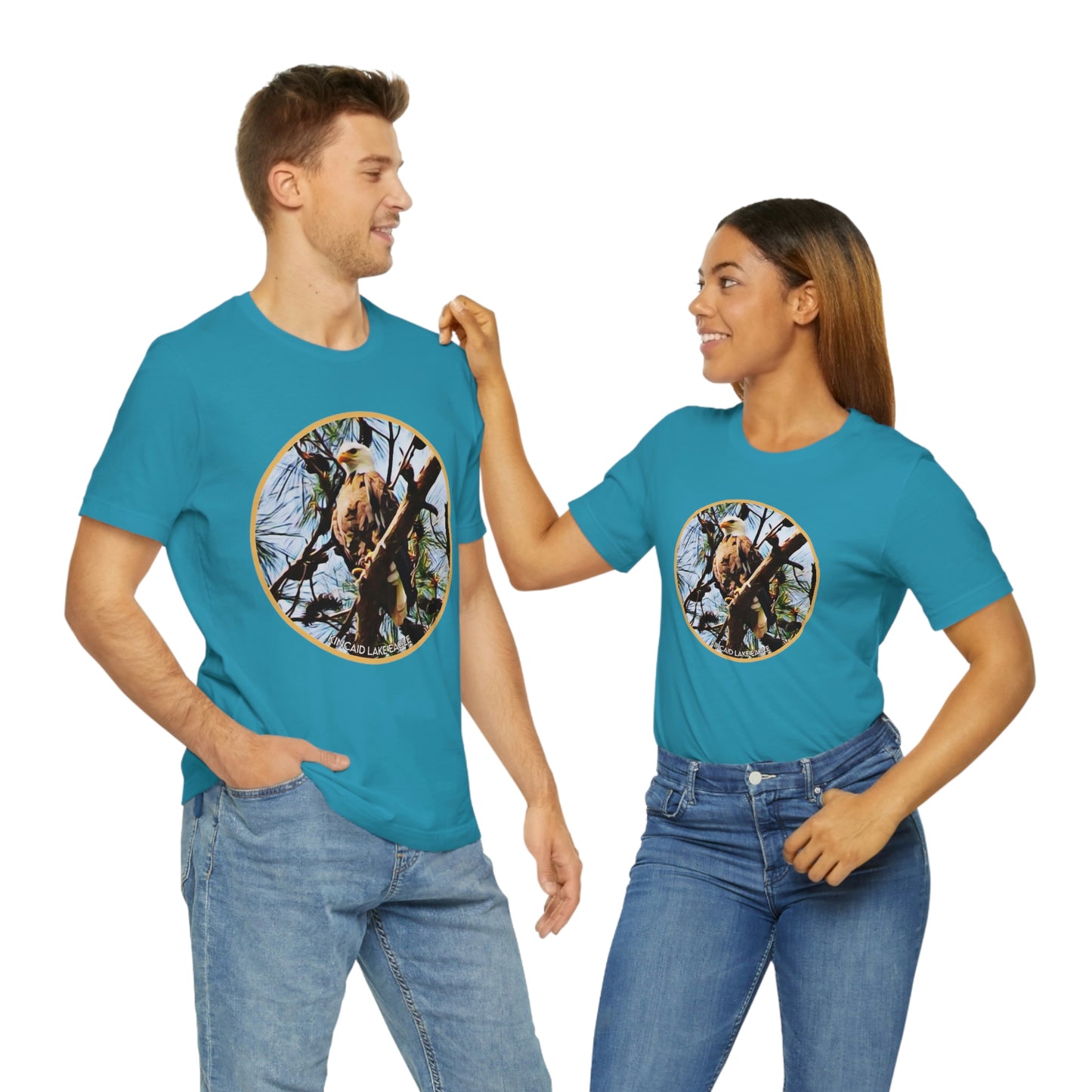 Unisex Kincaid Lake Eagle Jersey Tee