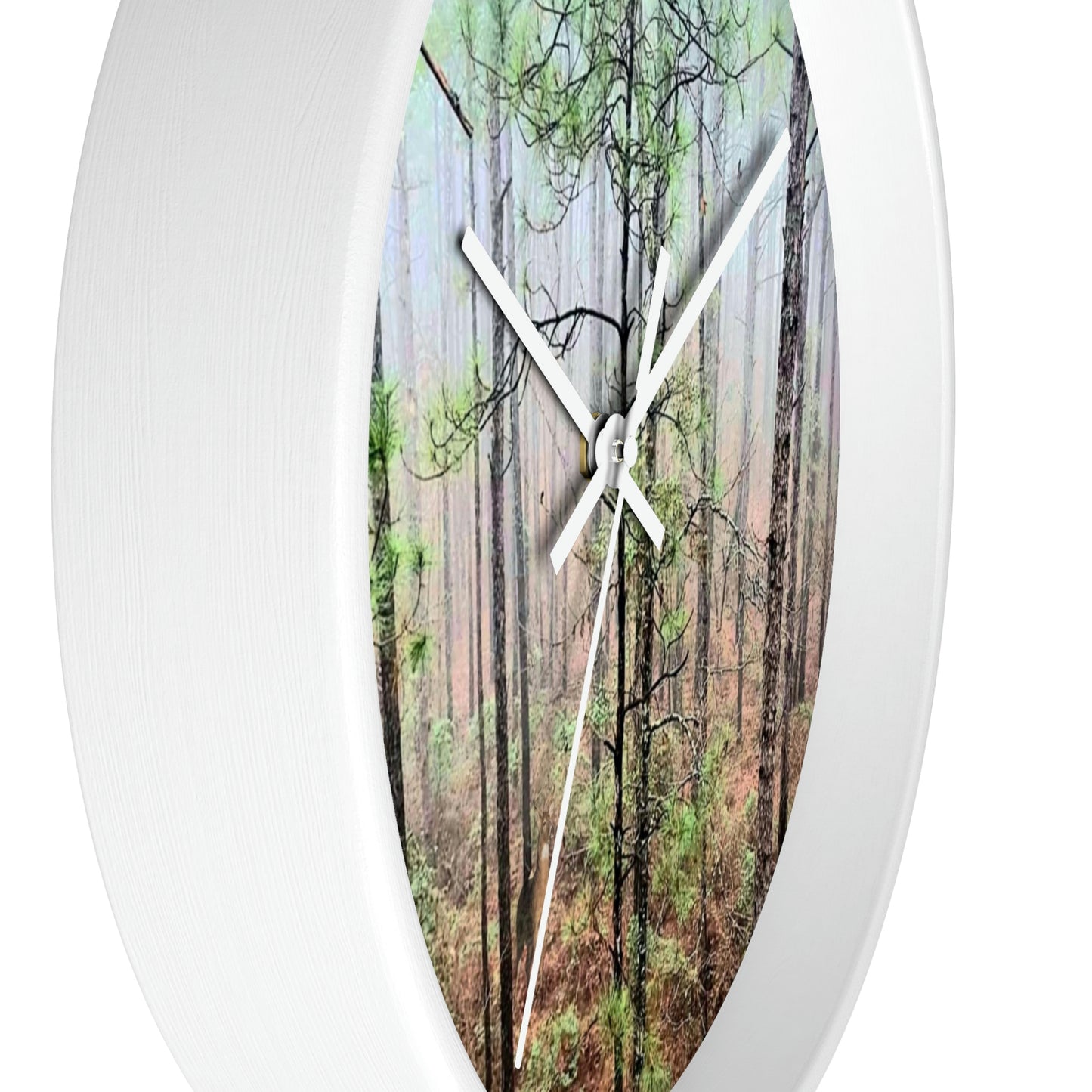 Foggy Kisatchie Wall Clocks