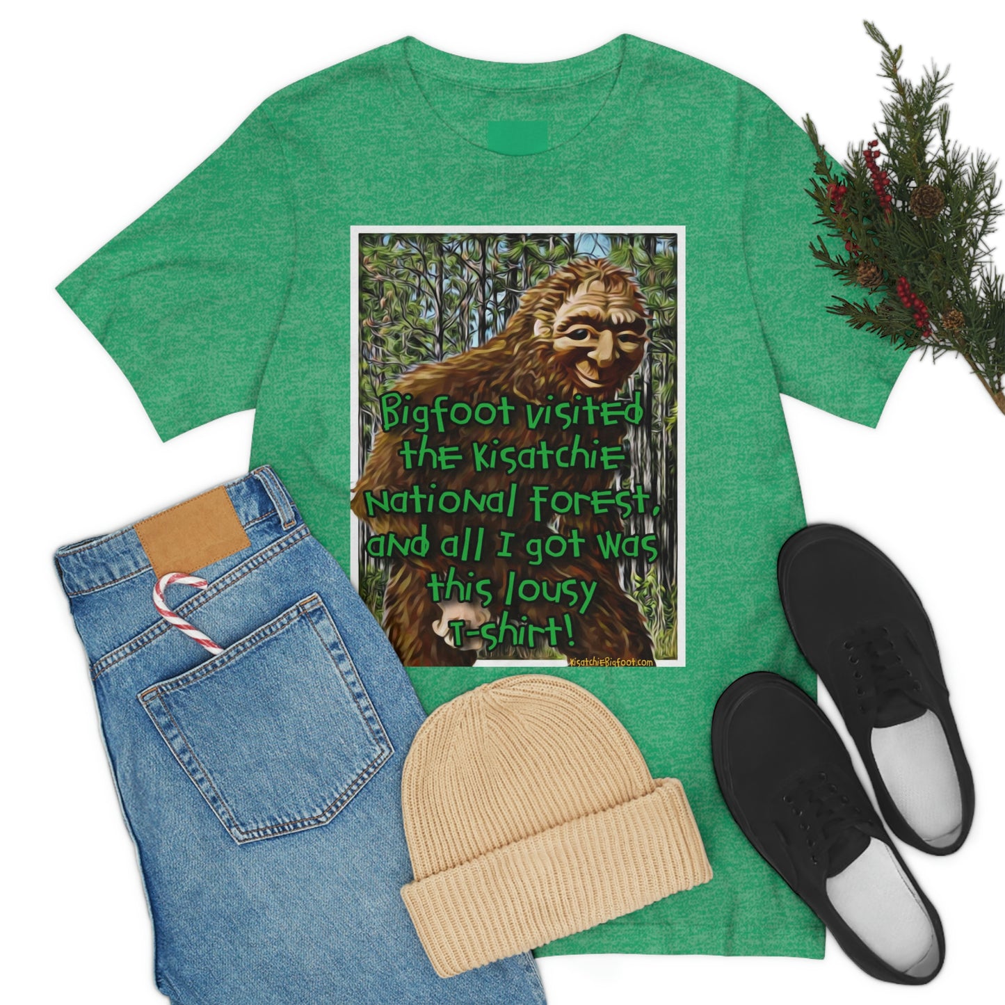 Unisex Kisatchie Bigfoot Jersey Tee