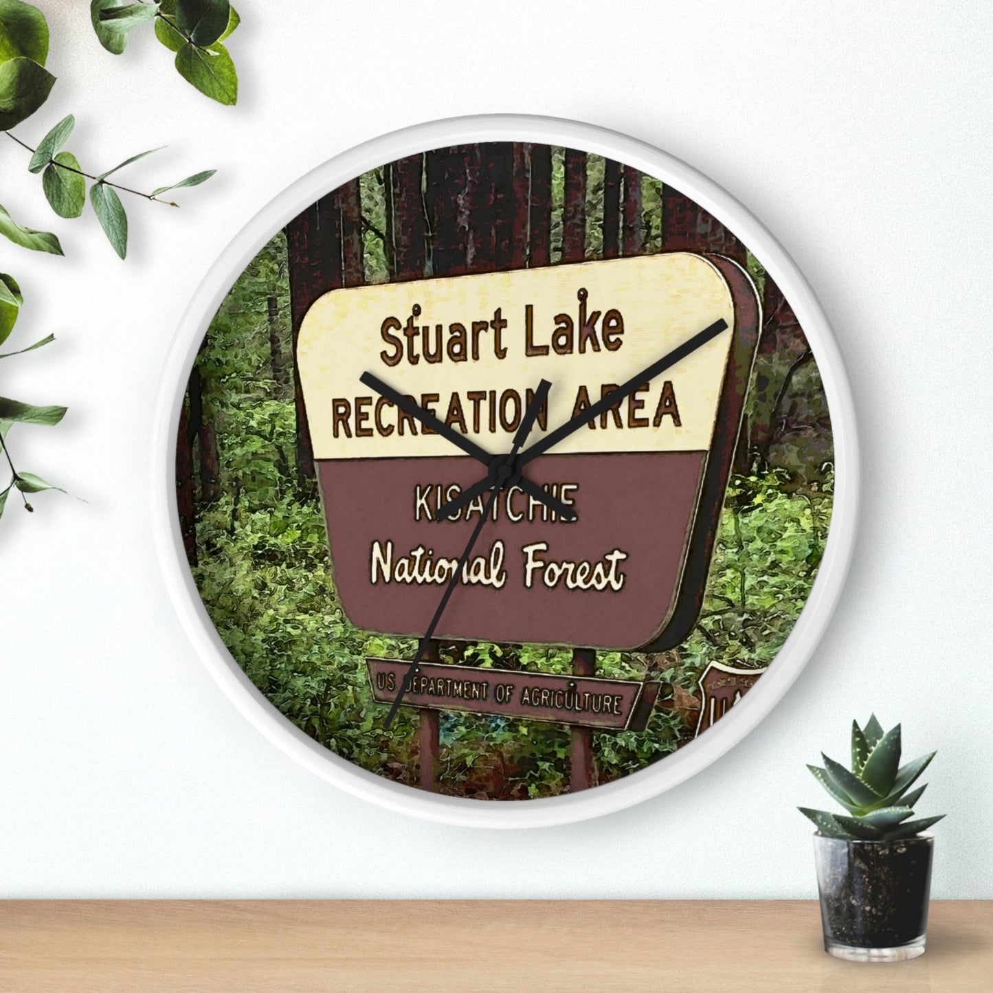 Kisatchie National Forest Wall Clocks