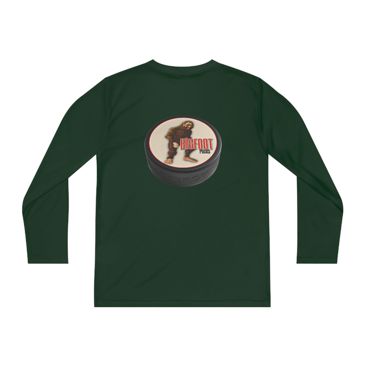 Youth Long Sleeve Bigfoot Pucks Tee