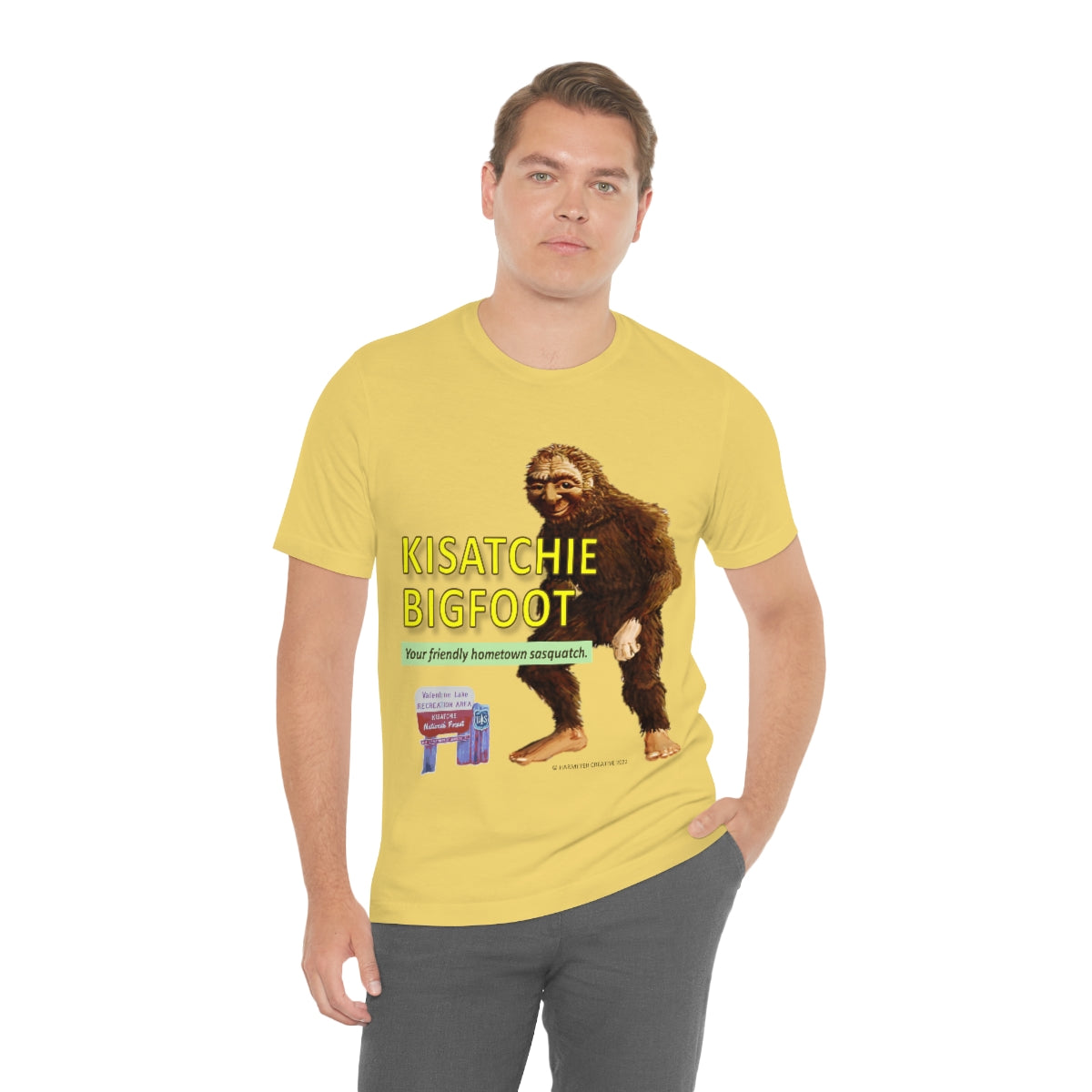 Unisex Kisatchie Bigfoot Jersey Tee