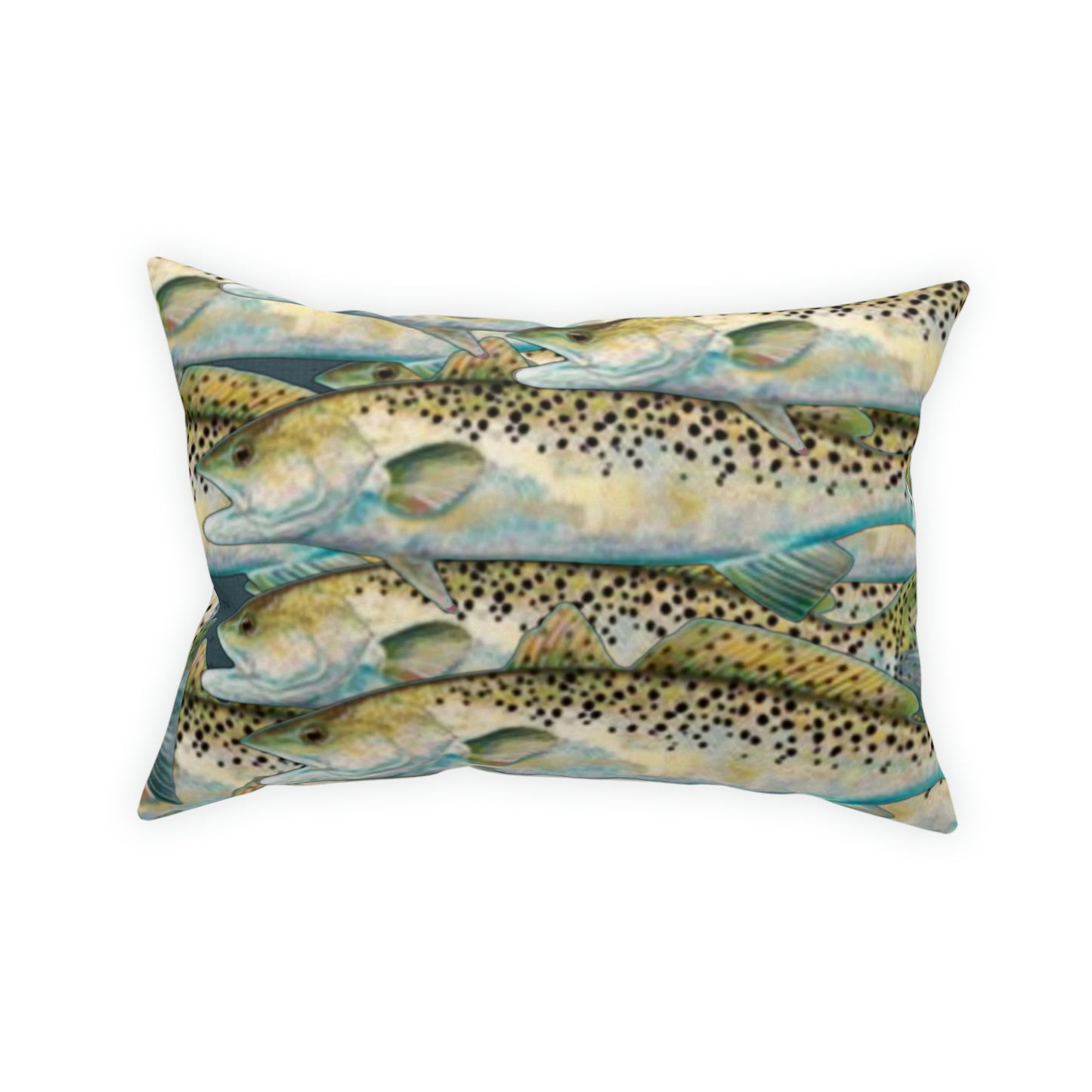 Speckled Trout Broadcloth Pillow