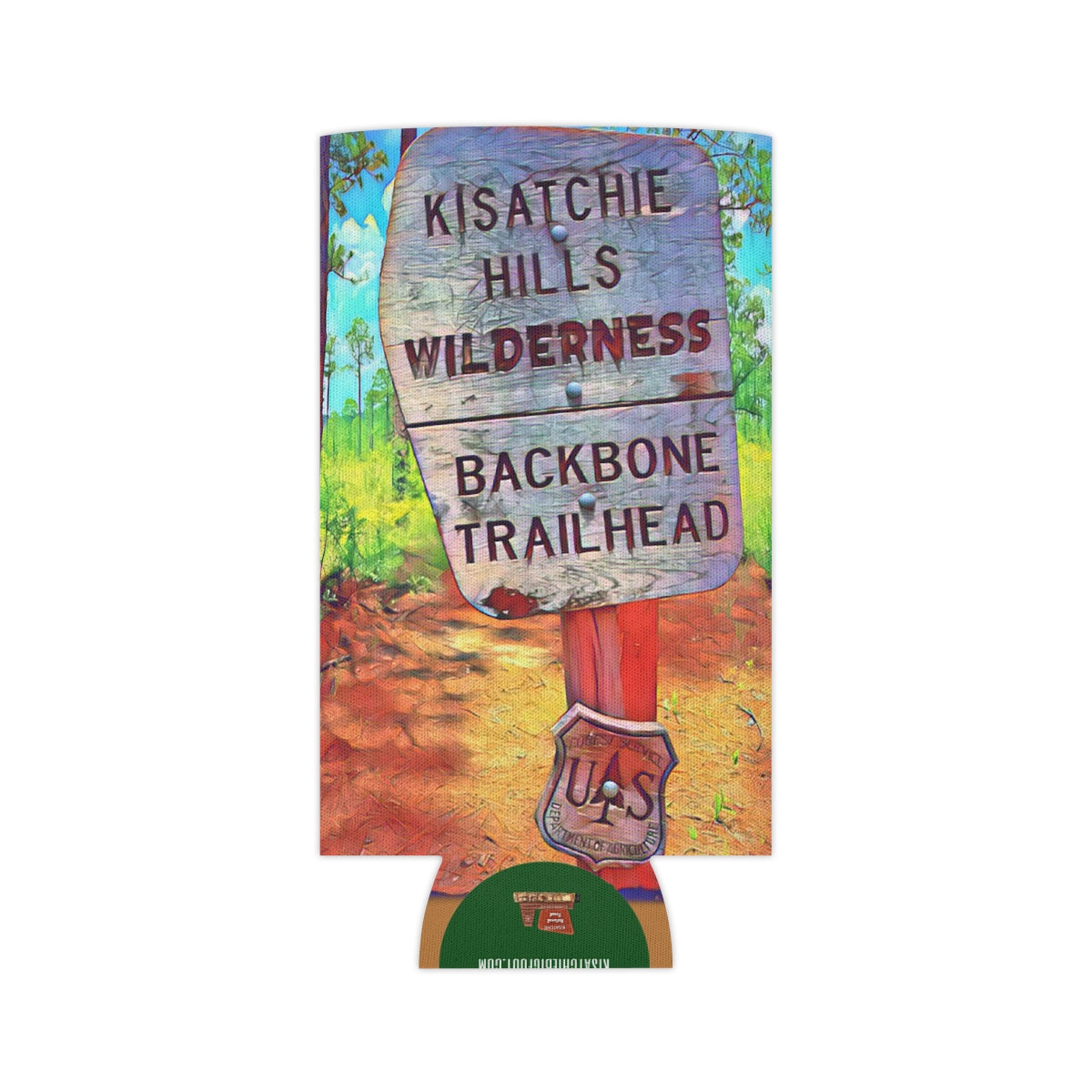 KNF Backbone Trail Can Koozie