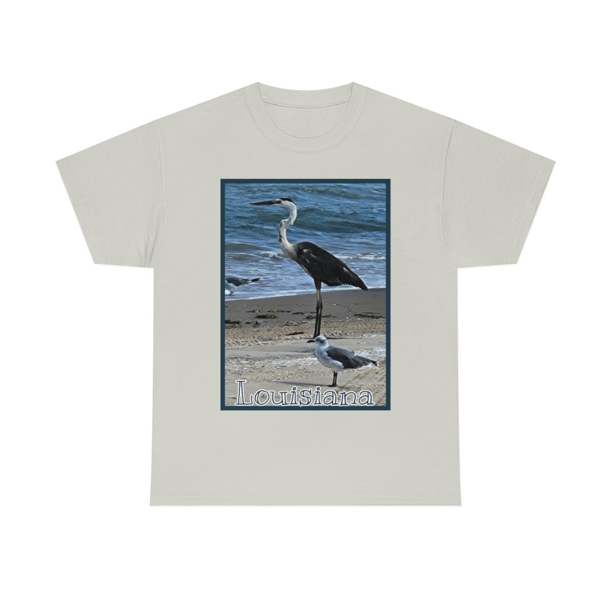 Unisex Louisiana Coast Heavy Cotton Tee