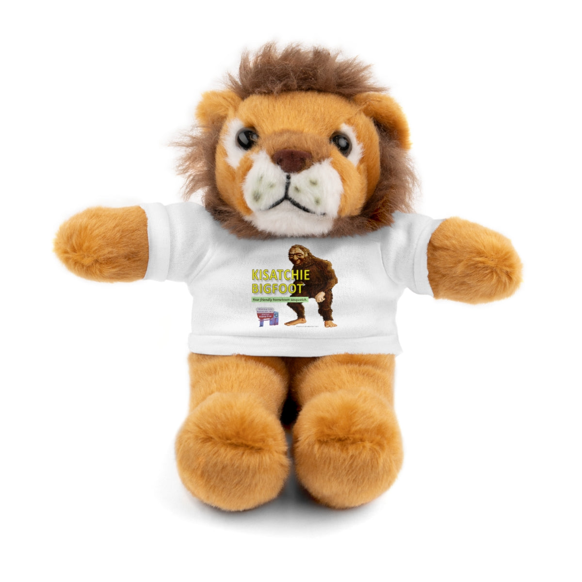 Stuffed Animals with Kisatchie Bigfoot Tee