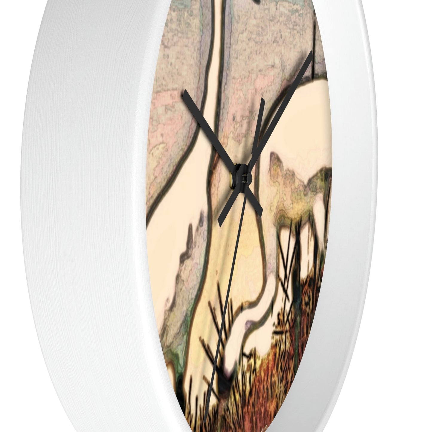 Louisiana's Whooping Cranes Wall Clocks