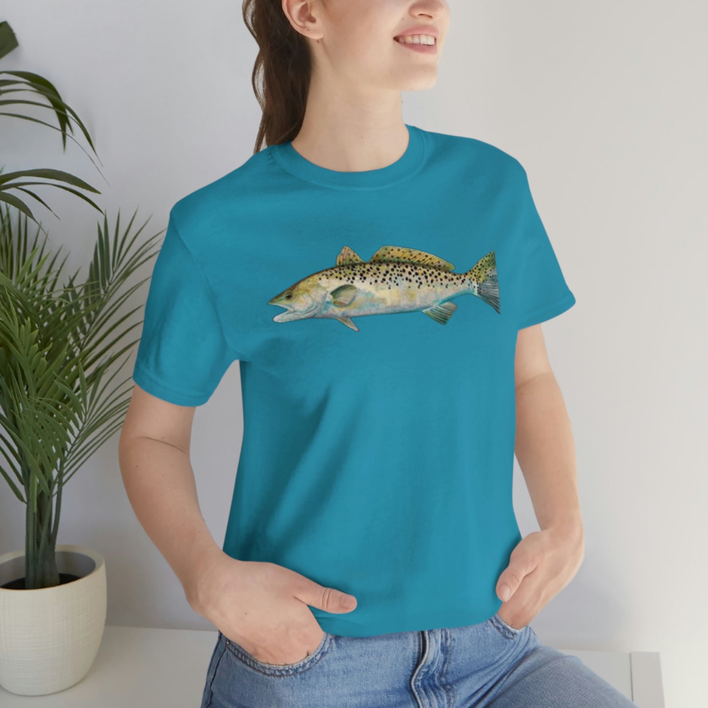 Unisex Speckled Trout Jersey Tee