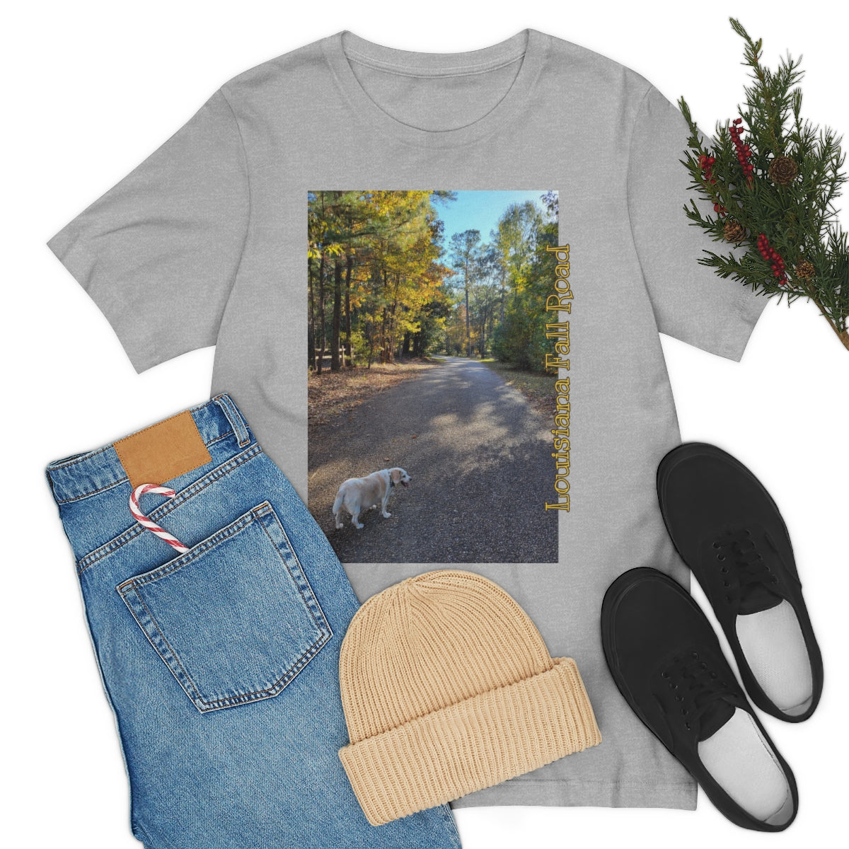 Louisiana Fall Road Jersey Tee