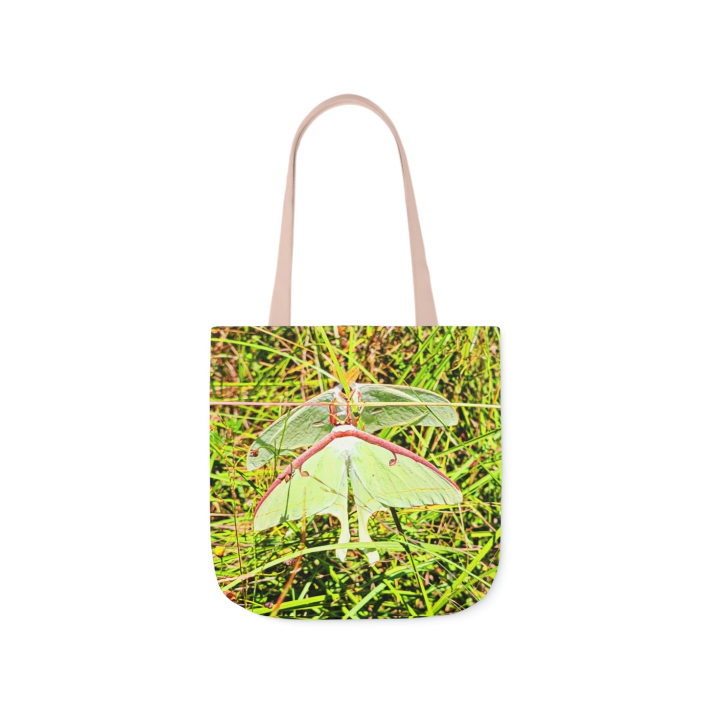 Luna Moths Polyester Canvas Tote Bag