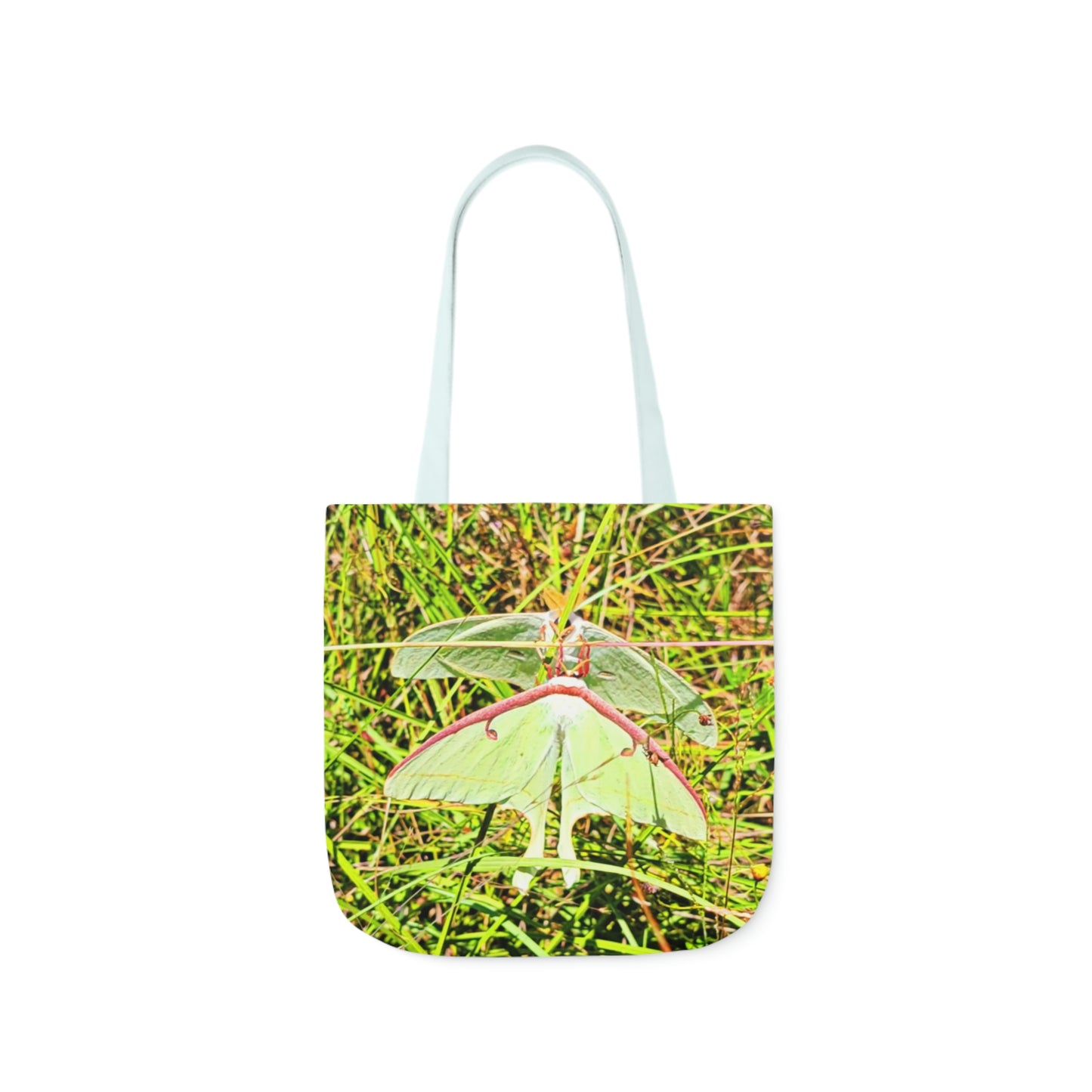 Luna Moths Polyester Canvas Tote Bag