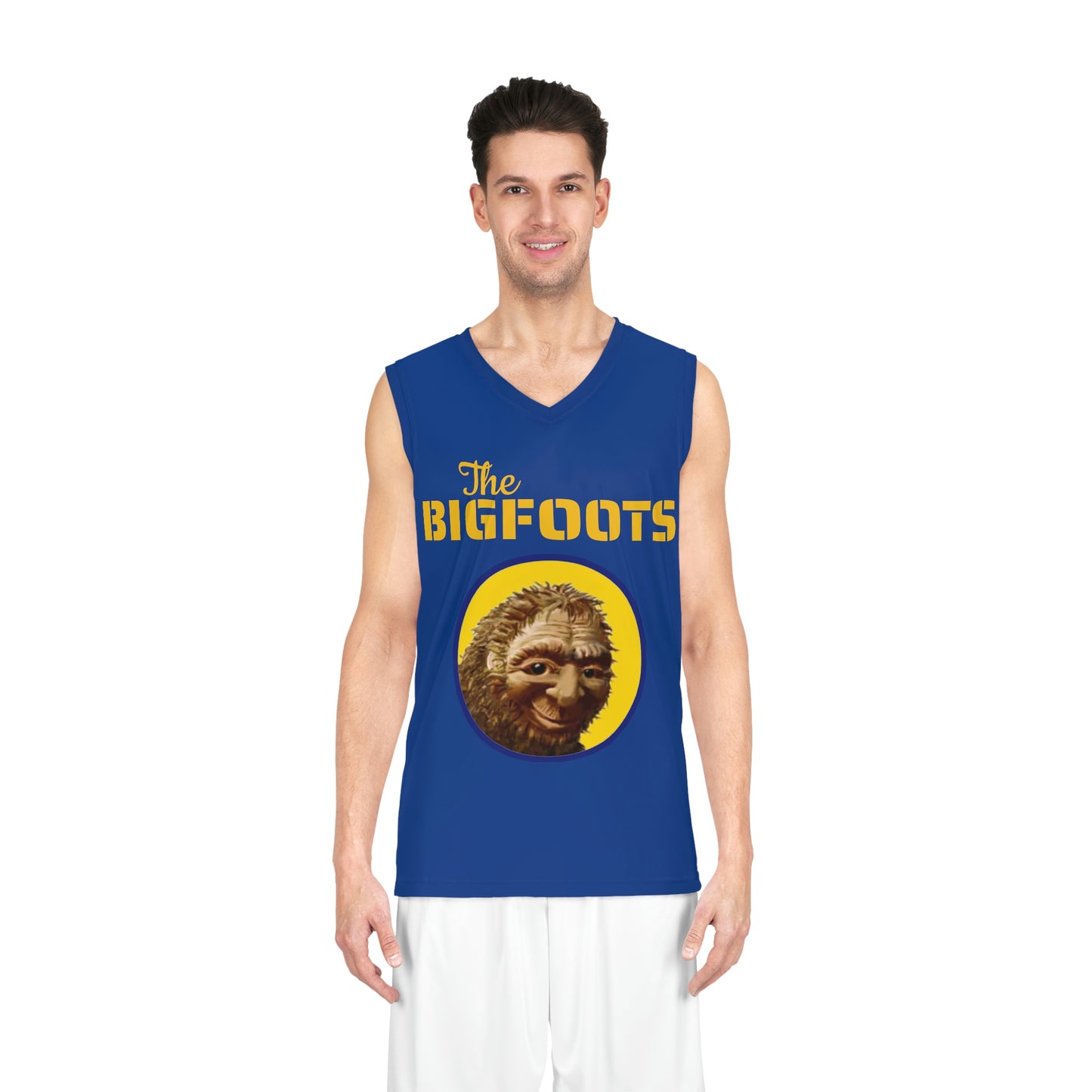 Bigfoot Blue Basketball Jersey