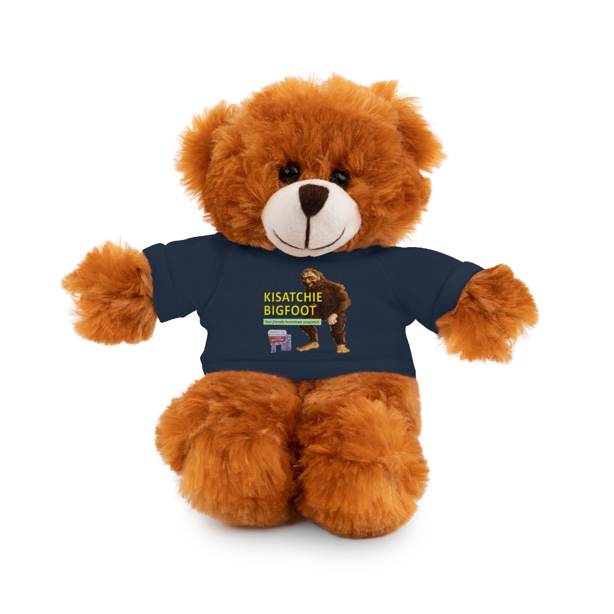 Stuffed Animals with Kisatchie Bigfoot Tee