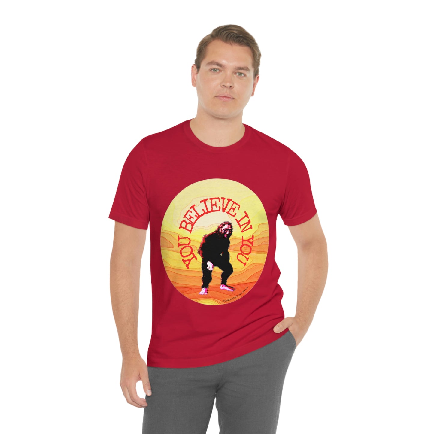 Bigfoot's Believe in You Unisex Jersey Tee