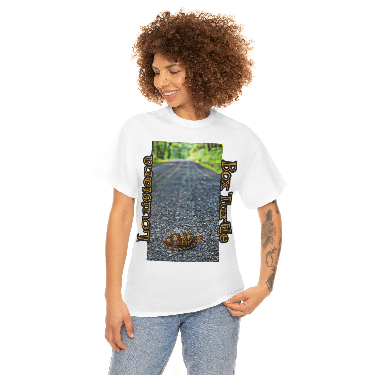 Louisiana Box Turtle Heavy Cotton Tee