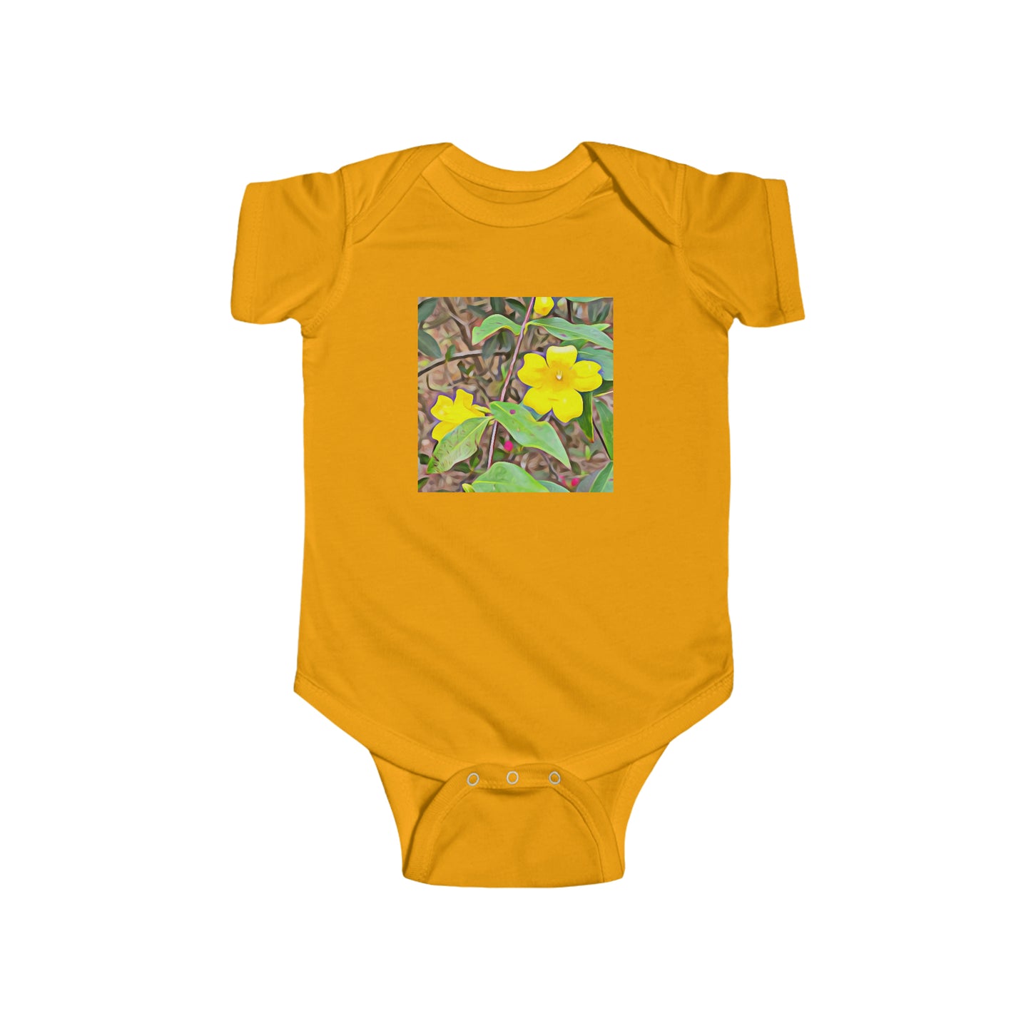 Yellow Jessamine Jersey Bodysuit