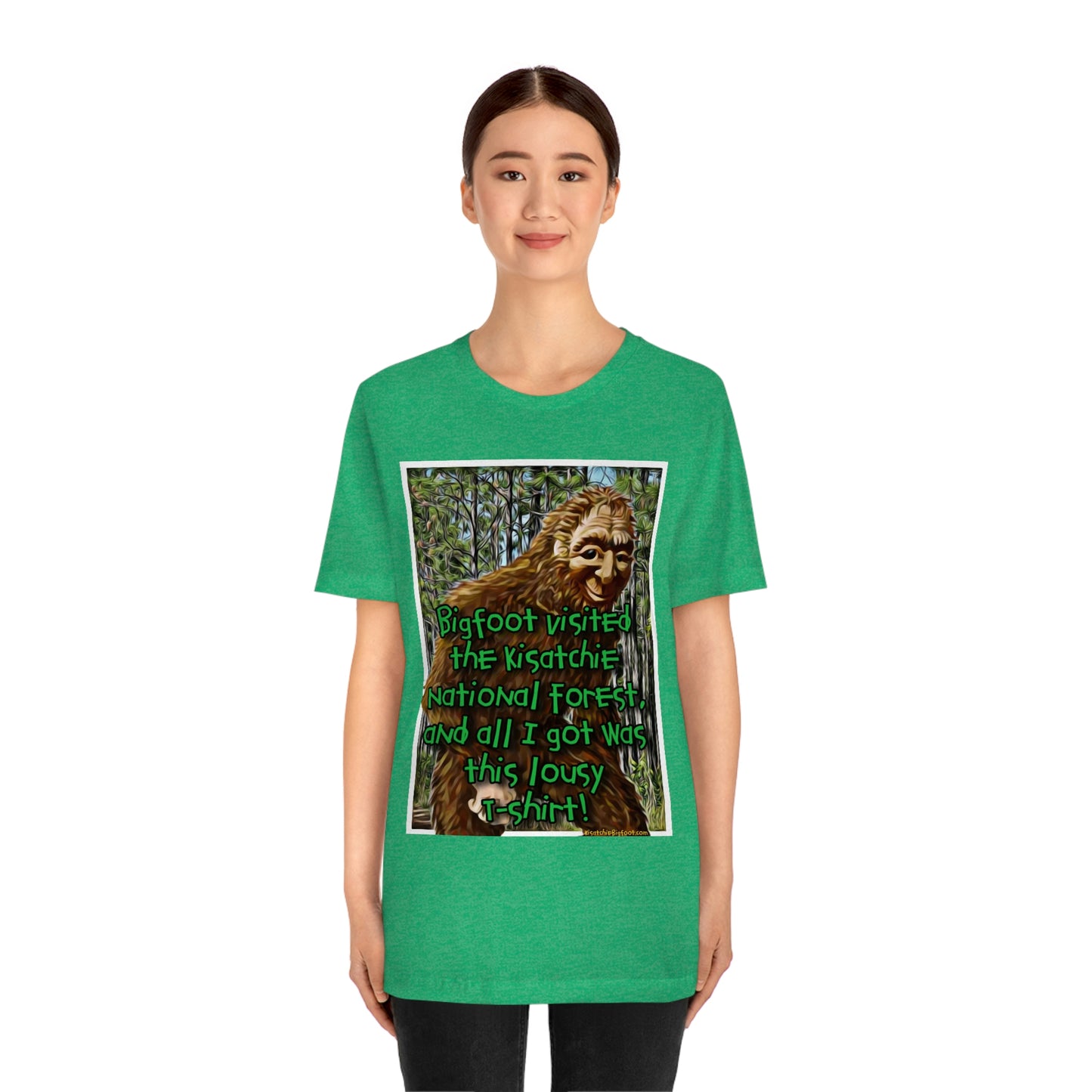 Unisex Kisatchie Bigfoot Jersey Tee