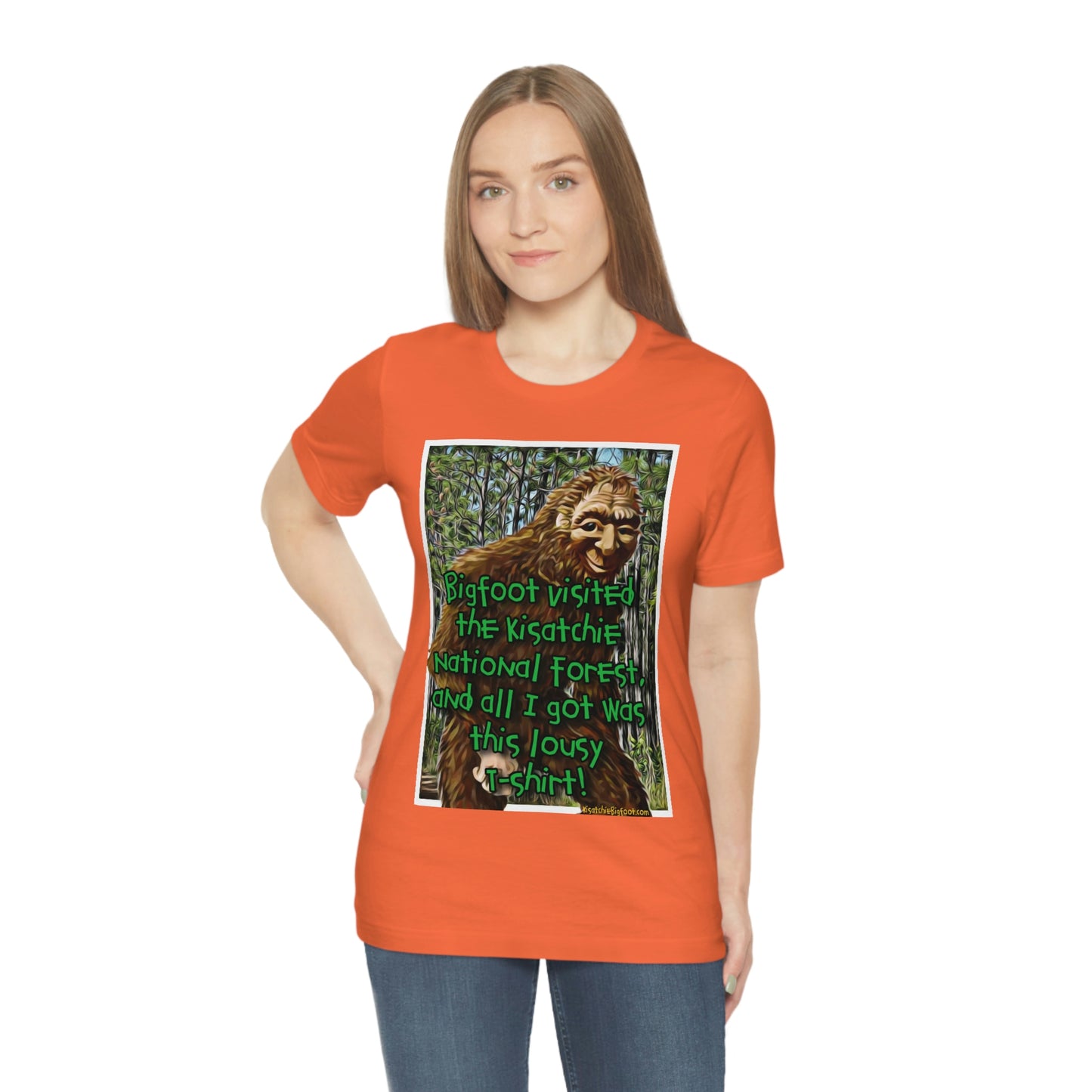 Unisex Kisatchie Bigfoot Jersey Tee