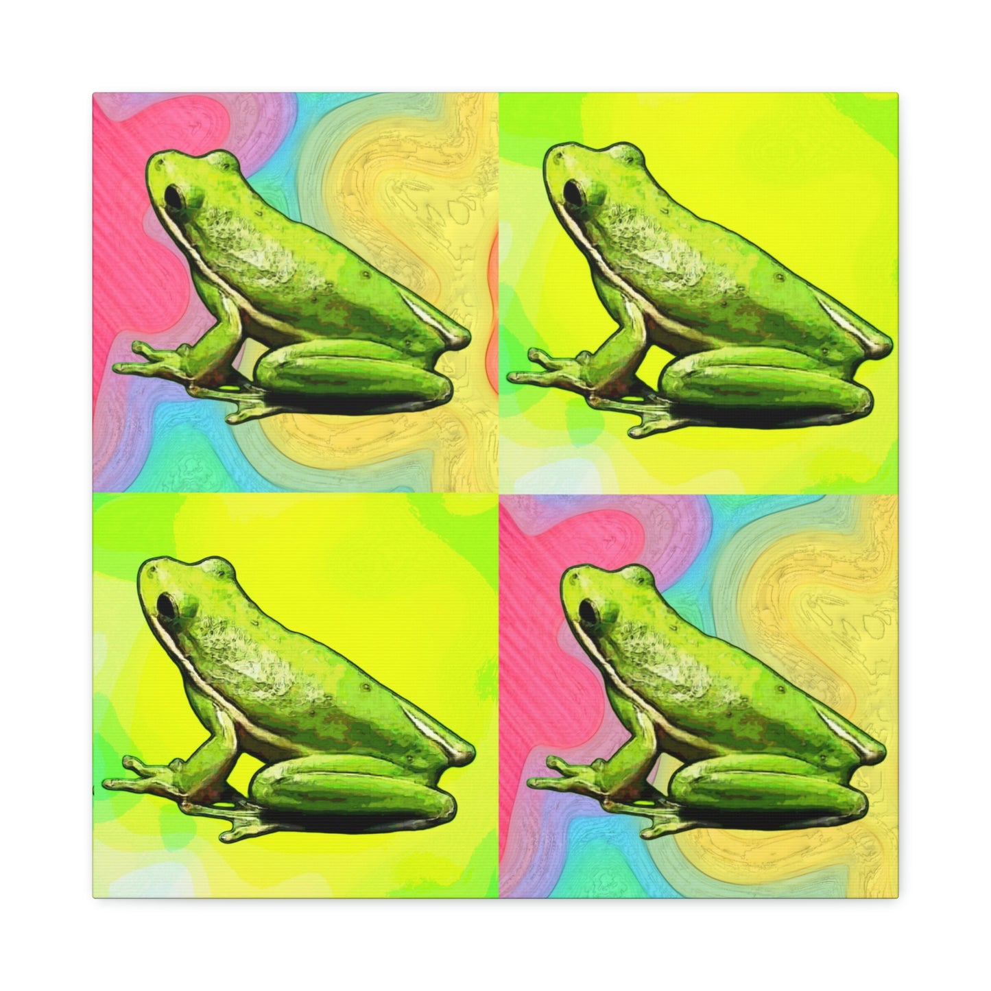 Tree Frog Canvas Gallery Wraps