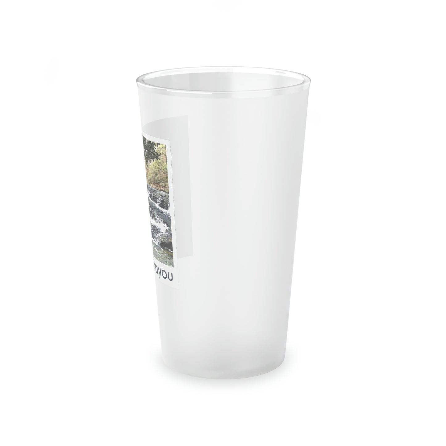 Kisatchie Bayou Frosted Pint Glass, 16oz