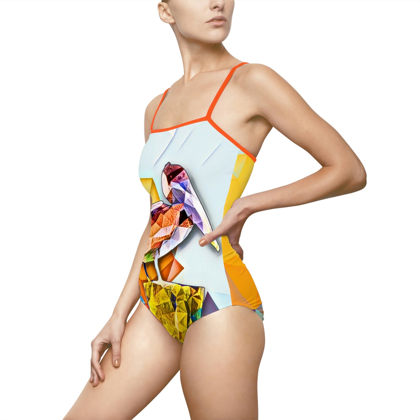 Louisiana Pelican Women's One-piece Swimsuit