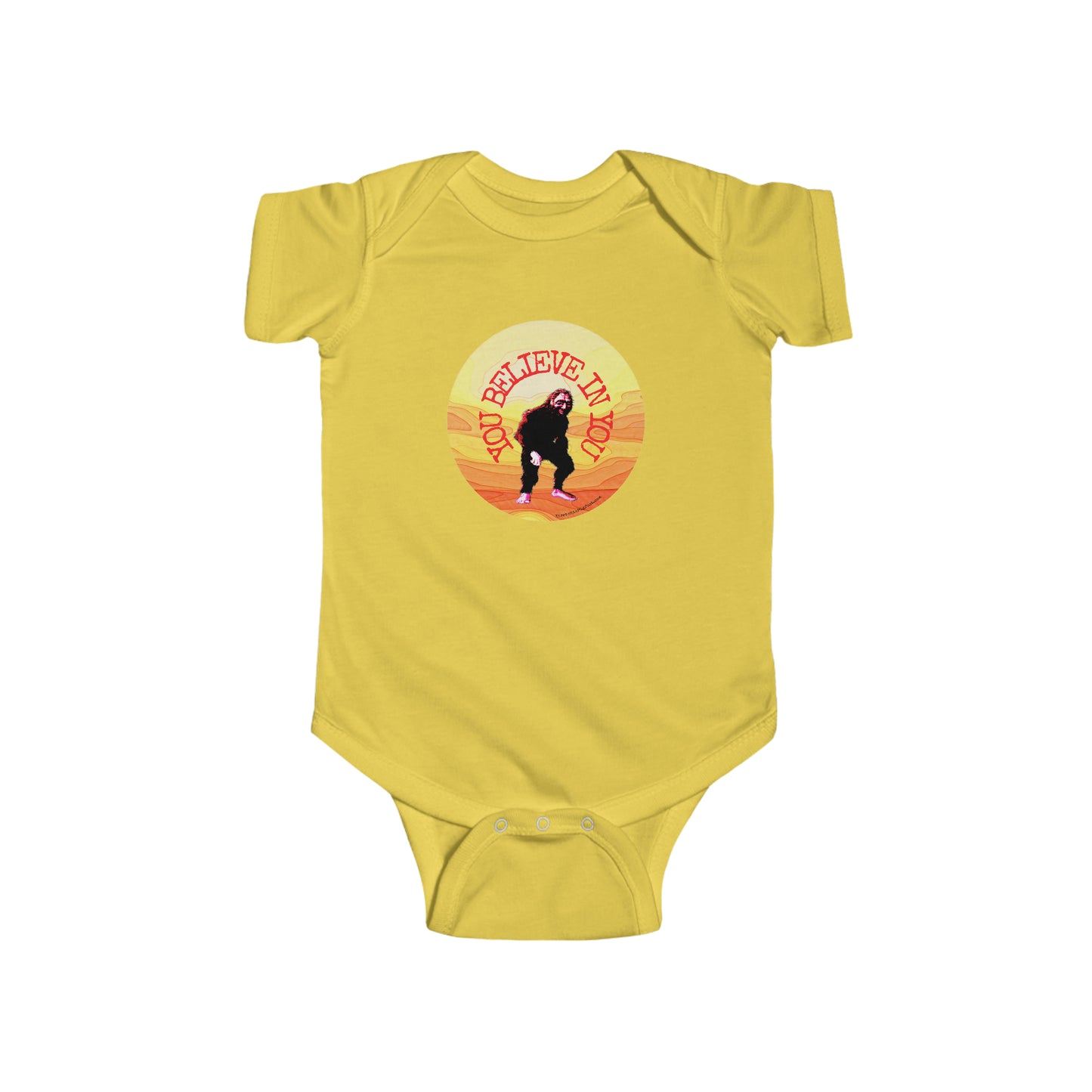 Bigfoot's Believe in You Fine Jersey Bodysuit