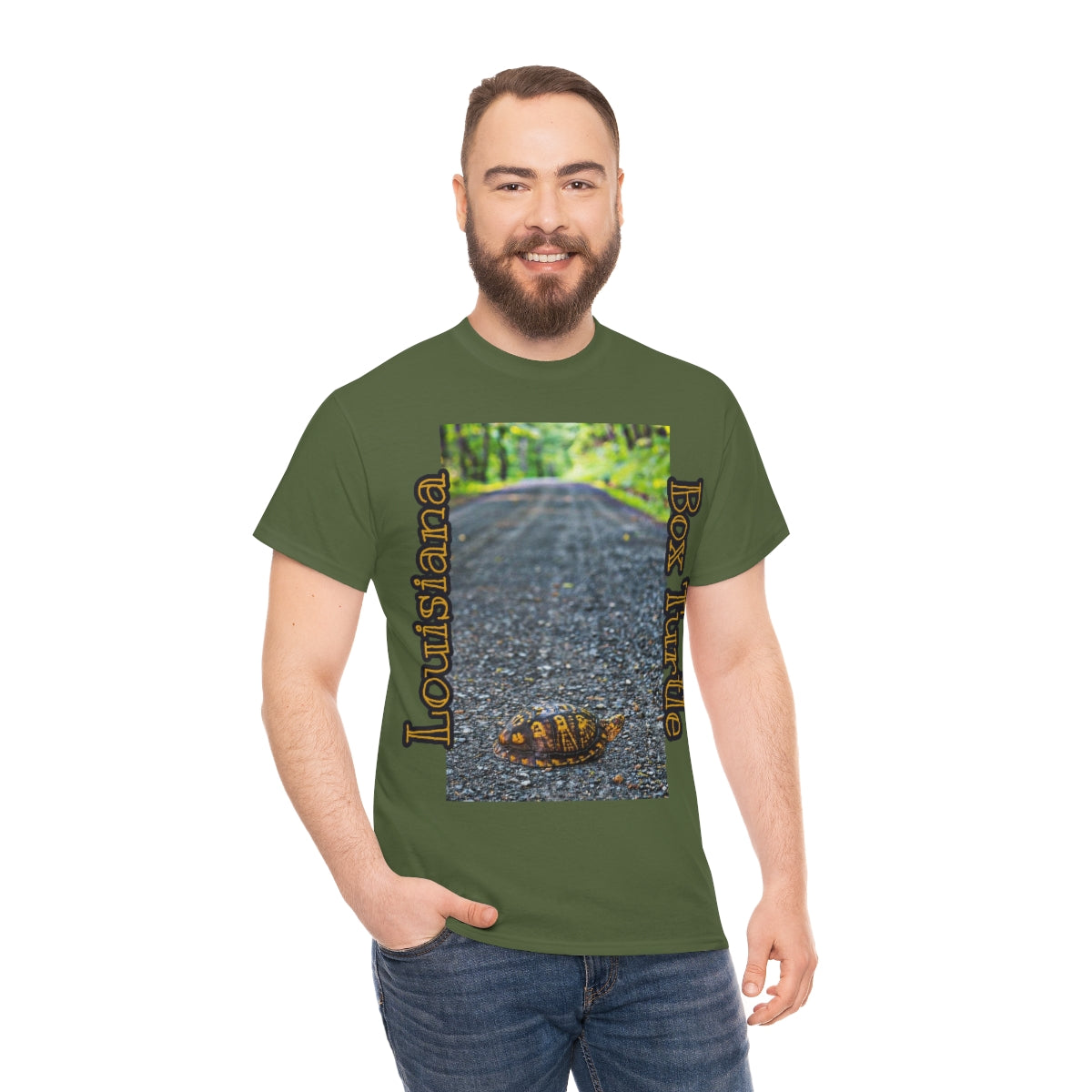 Unisex Louisiana Box Turtle Heavy Cotton Tee