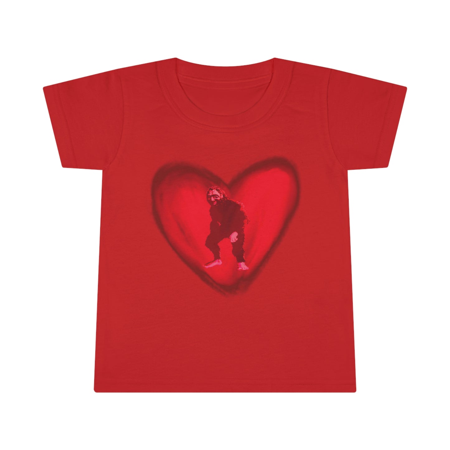 Toddler Bigfoot in My Heart T-shirt