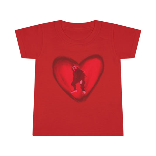 Toddler Bigfoot in My Heart T-shirt