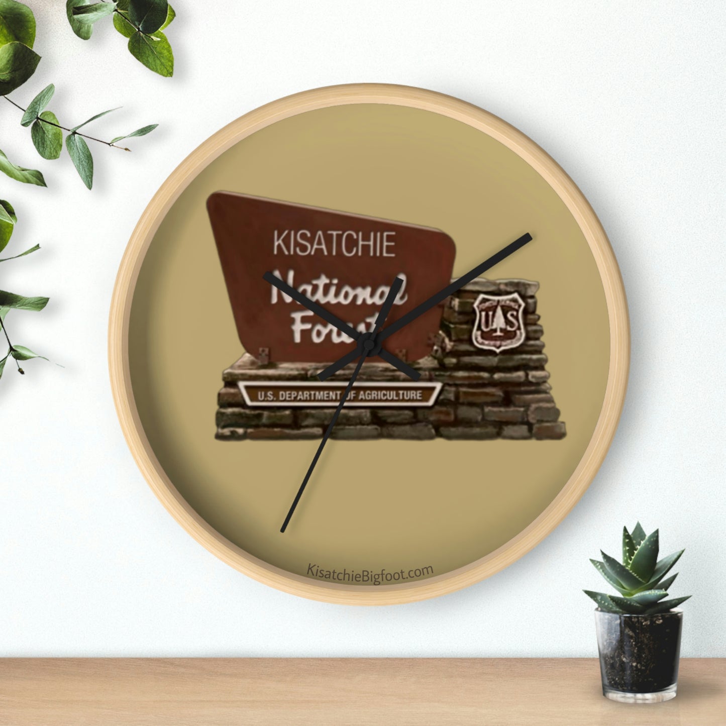 Kisatchie National Forest Wall Clocks