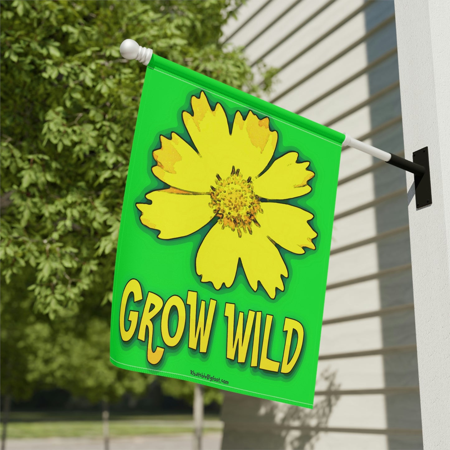 Grow Wild Garden & House Banner